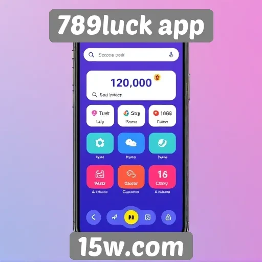 Interface do 789luck app é amigável para novos usuários